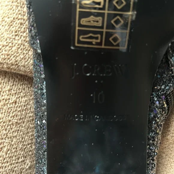 J Crew size 10 sparkling boots - Picture 6 of 6